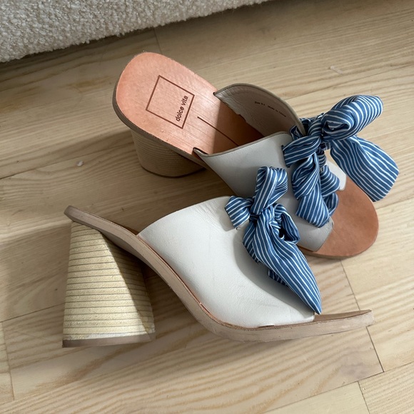 Dolce vita lace up sandal heels - Picture 1 of 4